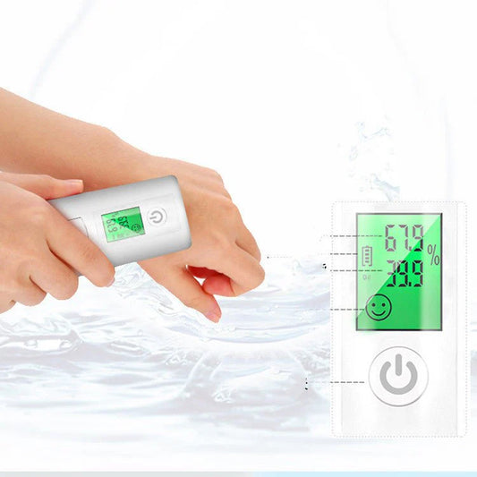 Rechargeable USB Facial Spray Moisturizer – Portable Nano Mist Hydration Device (White)