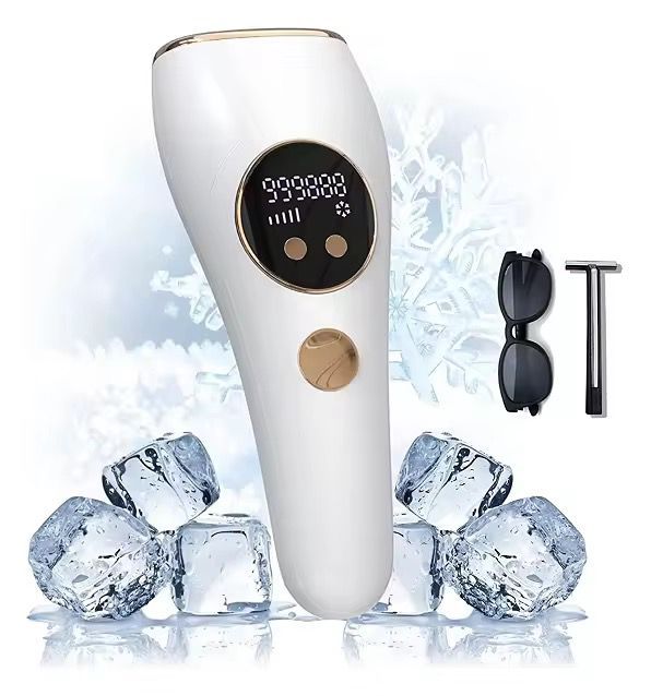 Ice Cold IPL Hair Removal Device | جهاز إزالة الشعر بالليزر – 990,000 Flashes, 5 Levels