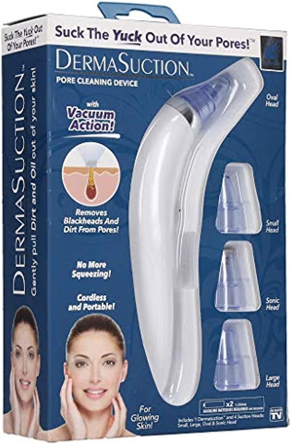 Pore Cleaning Device | جهاز تنظيف المسام – 5 Suction Levels & USB Rechargeable