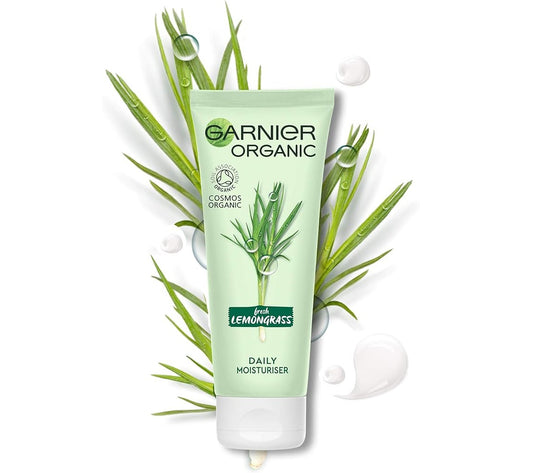Garnier Organics Lemongrass Balancing Moisturizer – Hydrating & Oil Control Cream (50ml)